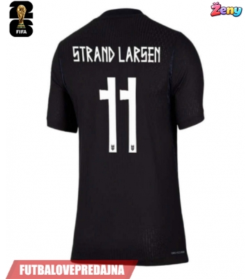 Lacne Ženy Futbalové dres Nórsko Jorgen Strand Larsen #11 MS 2026 Krátky Rukáv - Preč